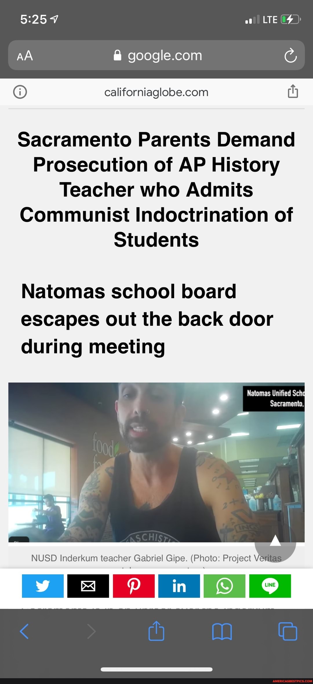 Lie Sacramento Parents Demand Prosecution Of Ap History Teacher Who Admits Communist Indoctrination Of Students