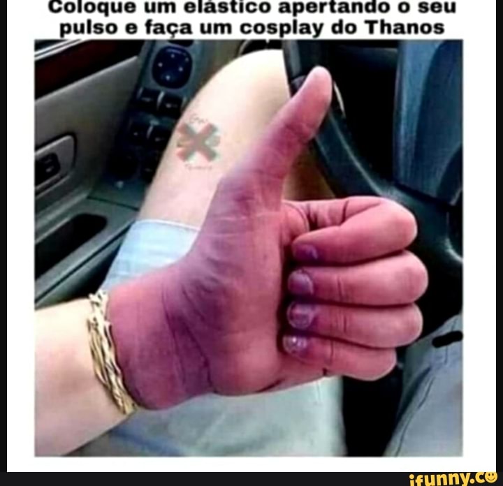 pulso e faon
w
um cosplay do Thanos
a
