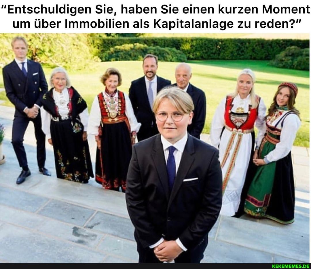 "Entschuldigen Sie, haben Sie einen kurzen Moment um über Immobilien als Kapitalanlage zu reden?"