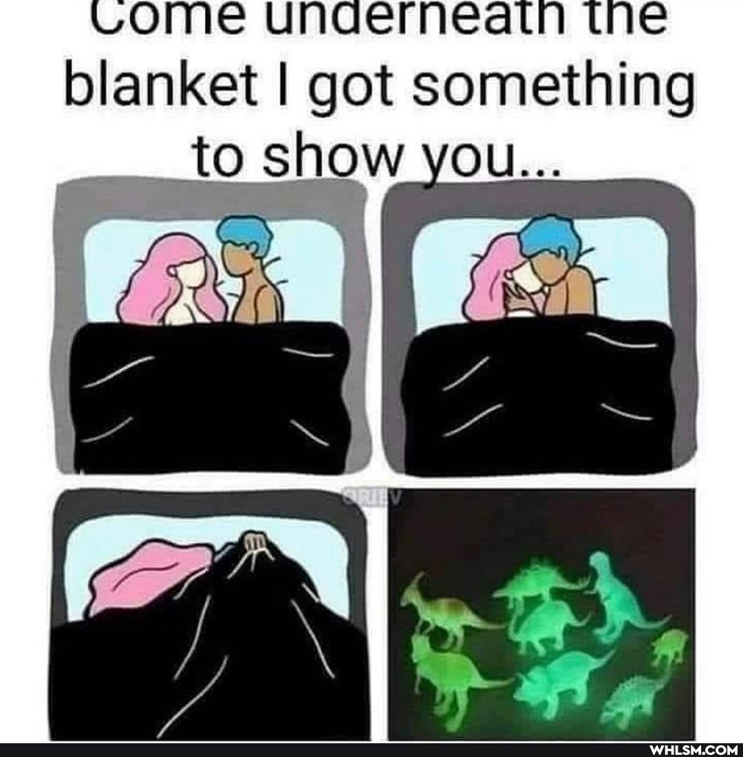 LOMe UNNaermMeawh the blanket I got something to show you...