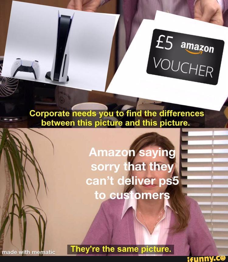 Corporate needs you to find the differences between this picture and