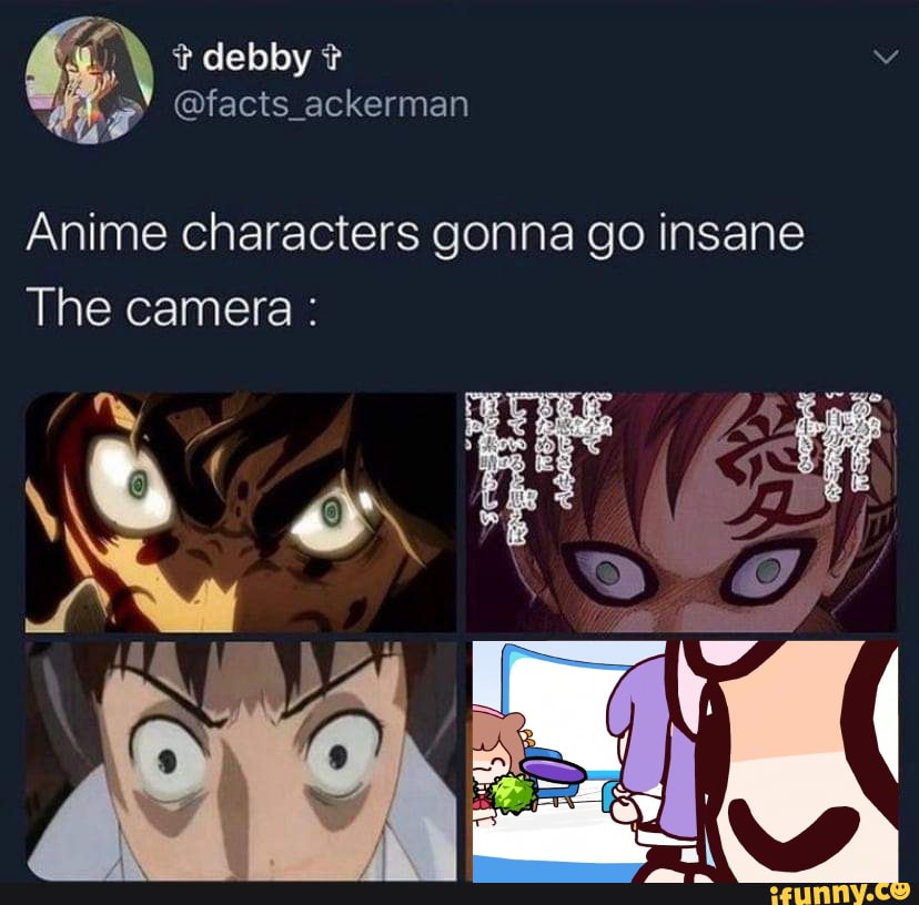 anime characters going insane memeRicerca TikTok