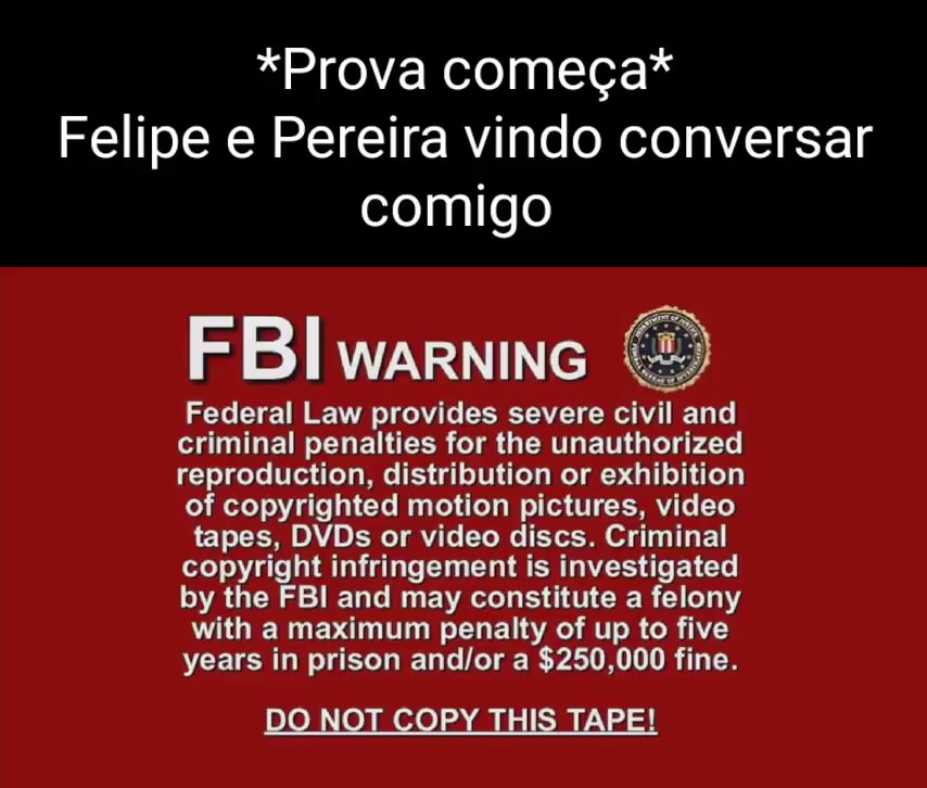 fbi warning logo red