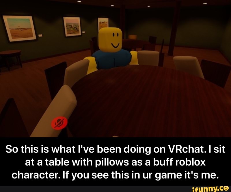 So This Is What I Ve Been Doing On Vrchat I Sit At A Table With
