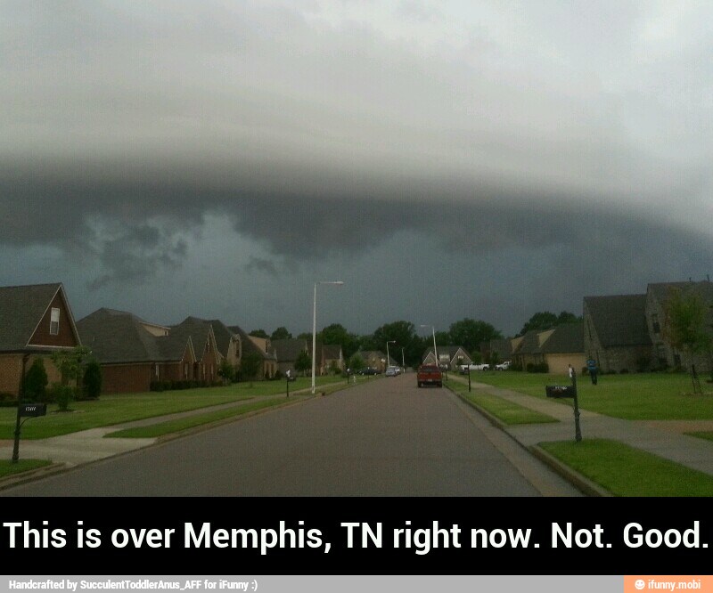 This is over Memphis, TN right now. Not. Good. - This is over Memphis, TN right now. Not. Good.