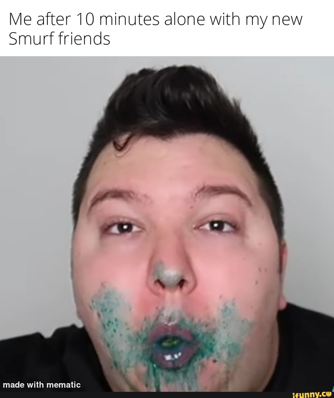 Image result for Woak Smurf Meme