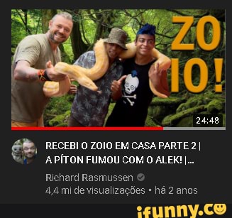 RECEBI O ZOIO EM CASA PARTE APÍTON FUMOU COM O ALEI
Richard Rasmussen
4,4 midevisualizações há 2 anos