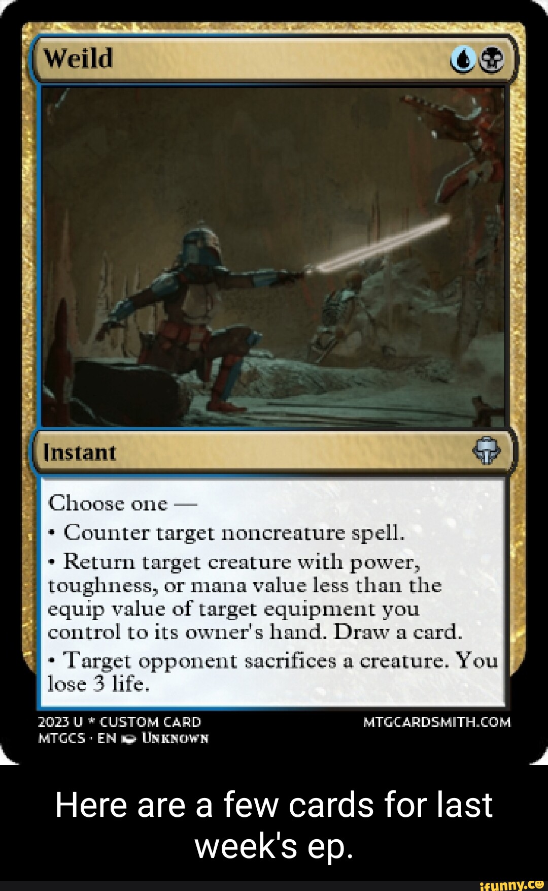 Instant Choose One Counter Target Noncreature Spell Return Target