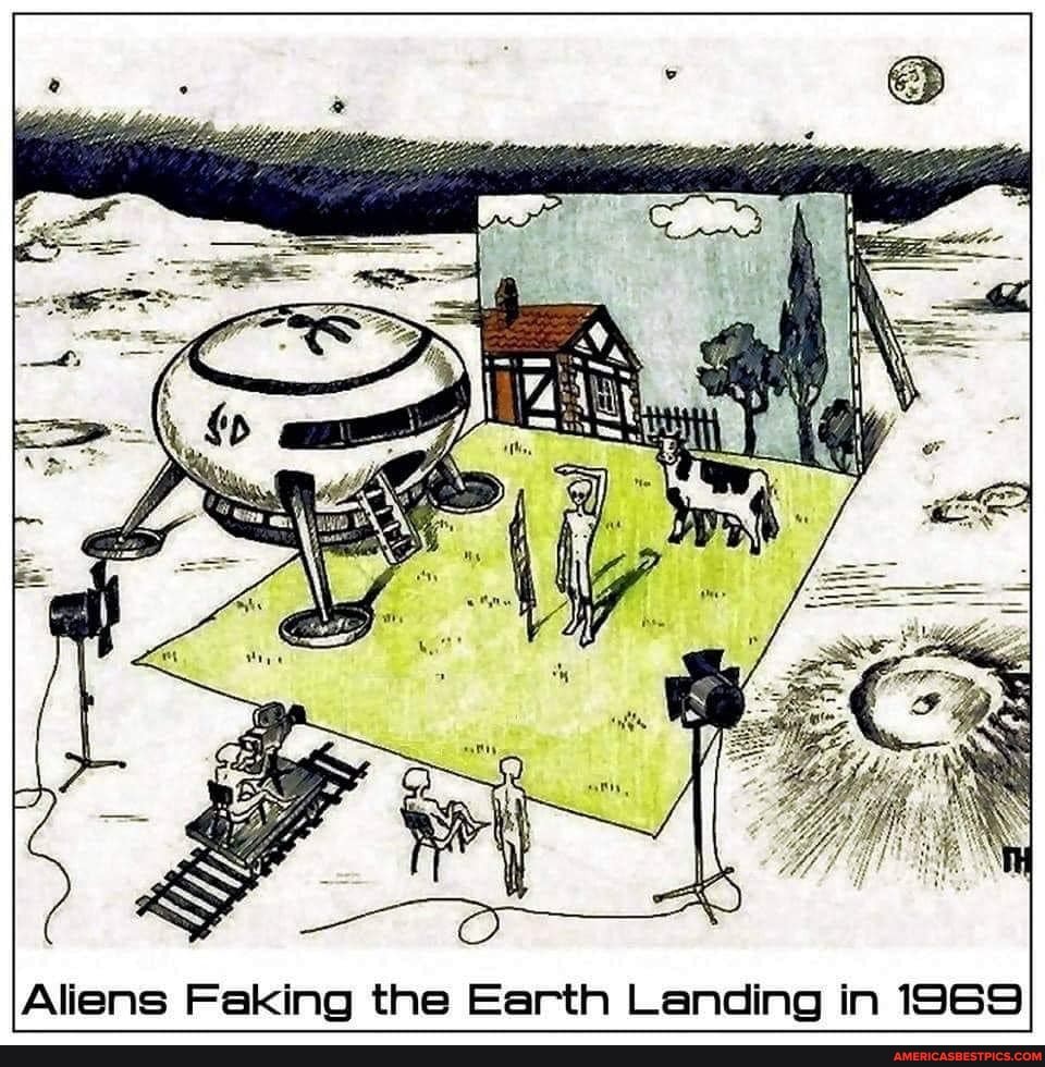 Aliens Faking the Earth Landing in SSS