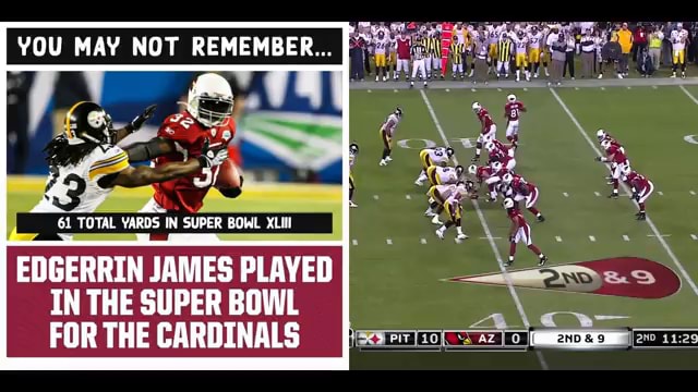 Do You Remember Edgerrin James In The Super Bowl With The Arizona