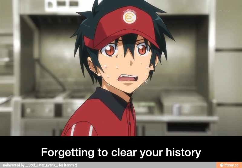 Forgetting to clear your history - Forgetting to clear your history