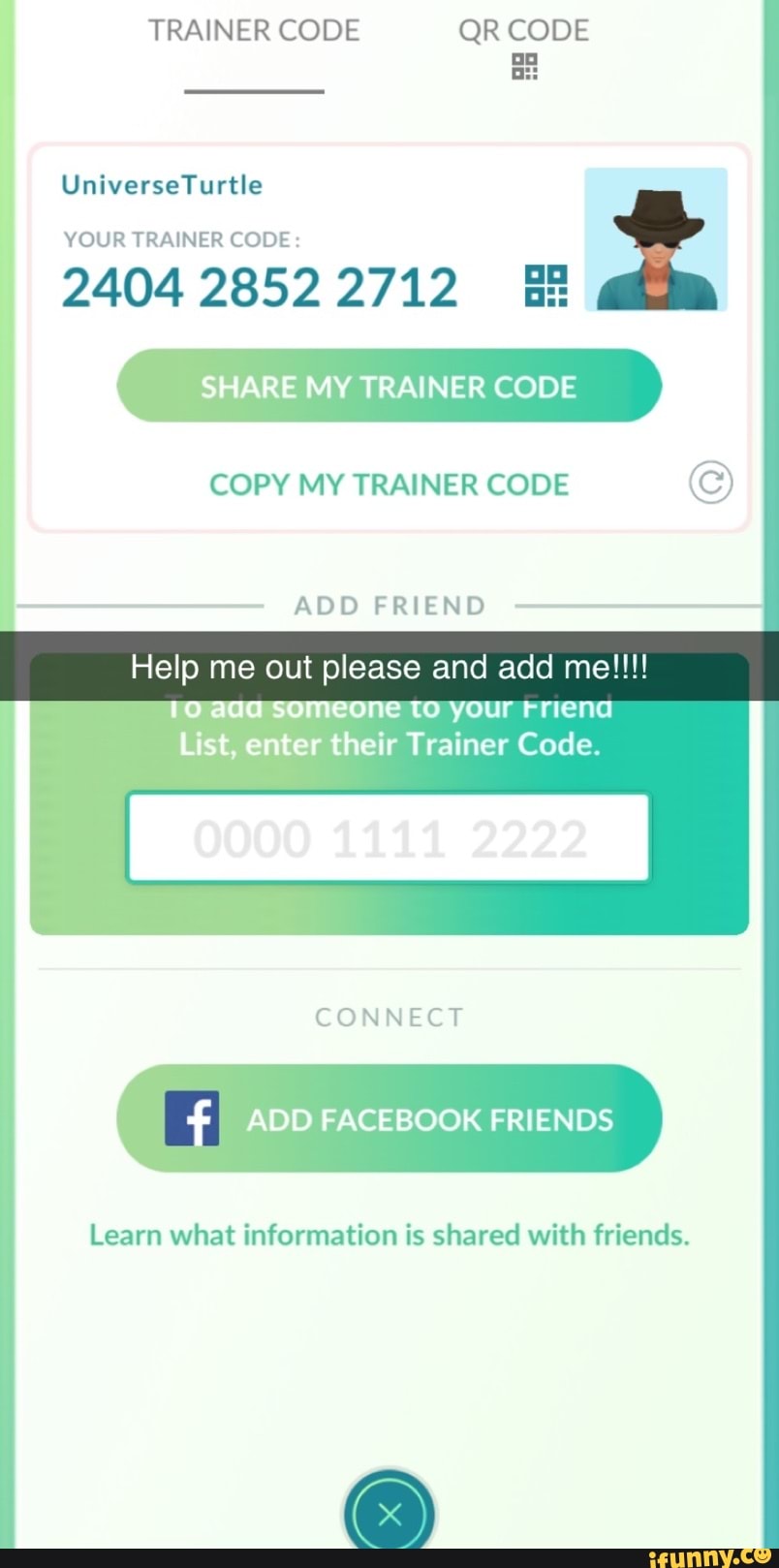 pokemon go friends reddit qr codes list