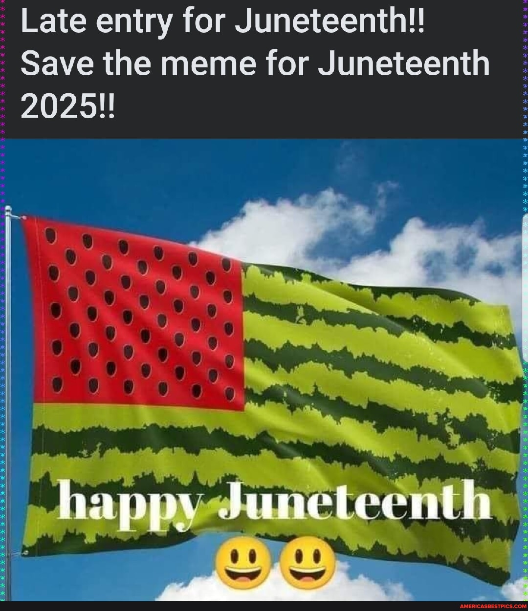 Late entry for Save the meme for 2025!! happy