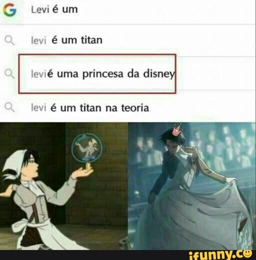 levi é um titan
levi é um titan na teoria