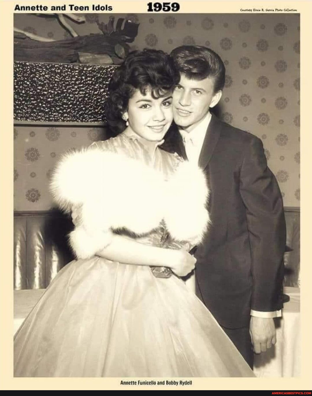 N/A - Annette and Teen Idols 1959 Annette Funicello and Bobby Rydell ...
