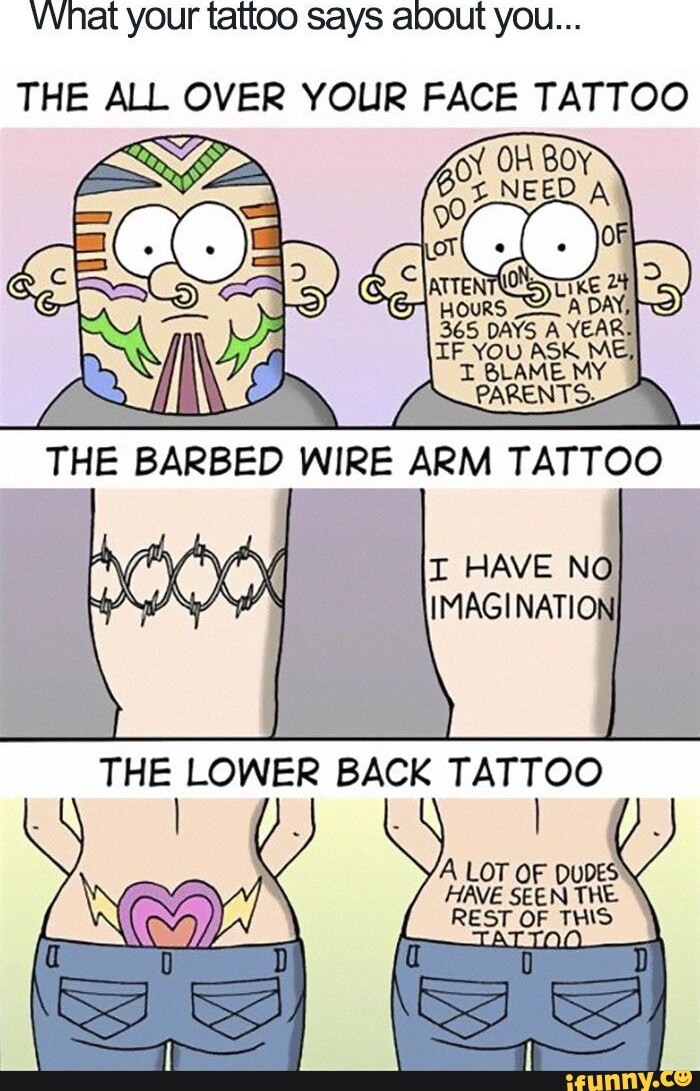 25 Hilarious Tattoo Memes That'll Make Your Day Less Boring -  SayingImages.com