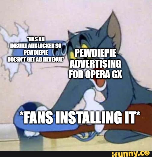 opera gx x pewdiepie