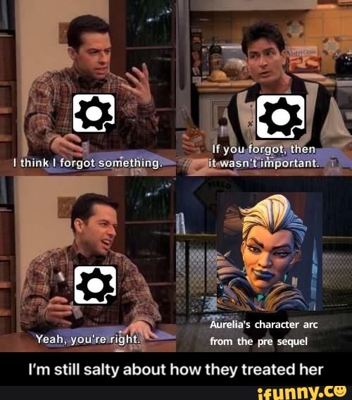 "Aurelia's character arc es from the pre sequel
I'm still salty about how they treated her - I’m still salty about how they treated her