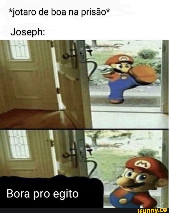 prisão
"jotaro de boa na prisão*
Joseph:
Bora pro egito
