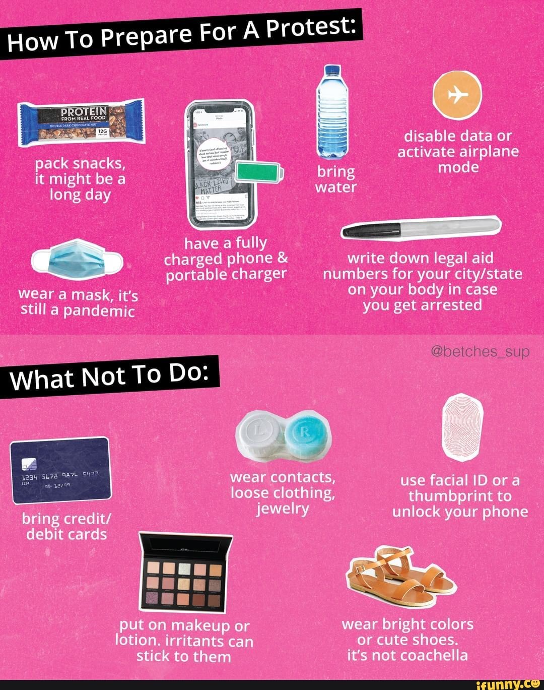 How To Prepare For A Protest: