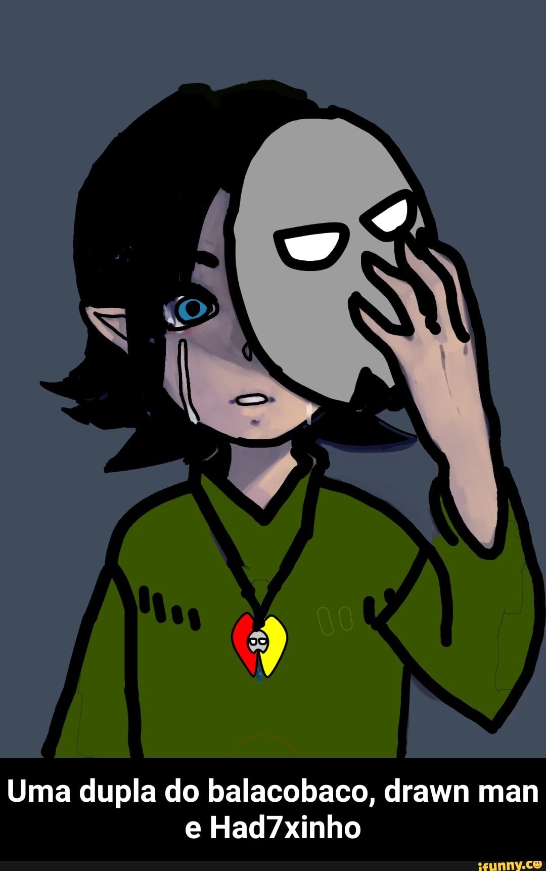 Uma dupla do balacobaco, drawn man lad7 xinho - Uma dupla do balacobaco, drawn man e Had7xinho