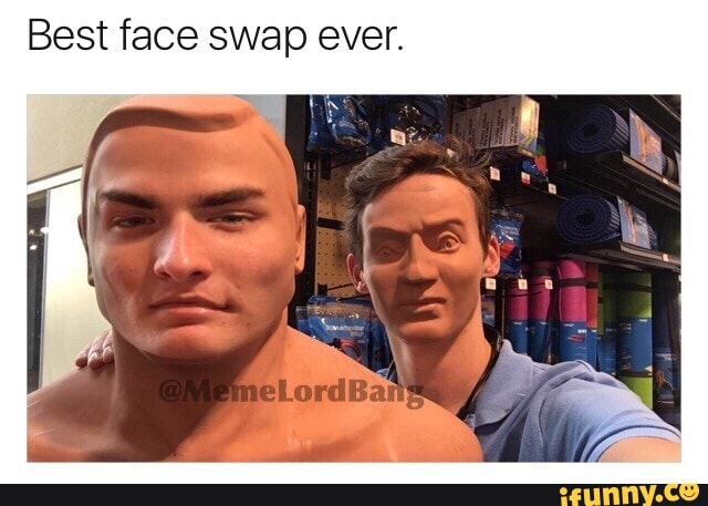 This is adorable :) - Best face swap ever. - iFunny