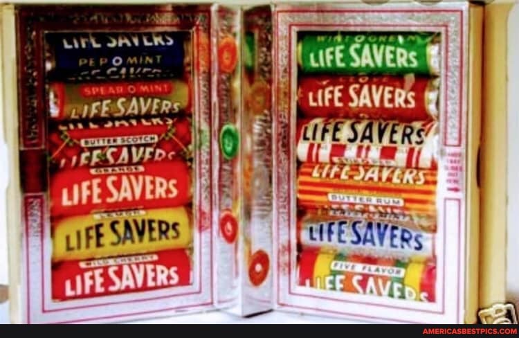 PEP
SAVERS
LIFESAVERS
SAVERS.