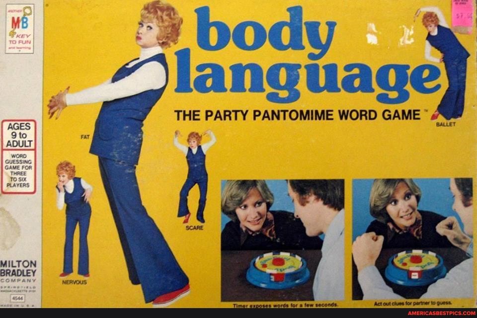 body
THE PARTY PANTOMIME WORD GAME
body
AGES io
ADULT
MILTON
RADLEY
NeRVOUS
