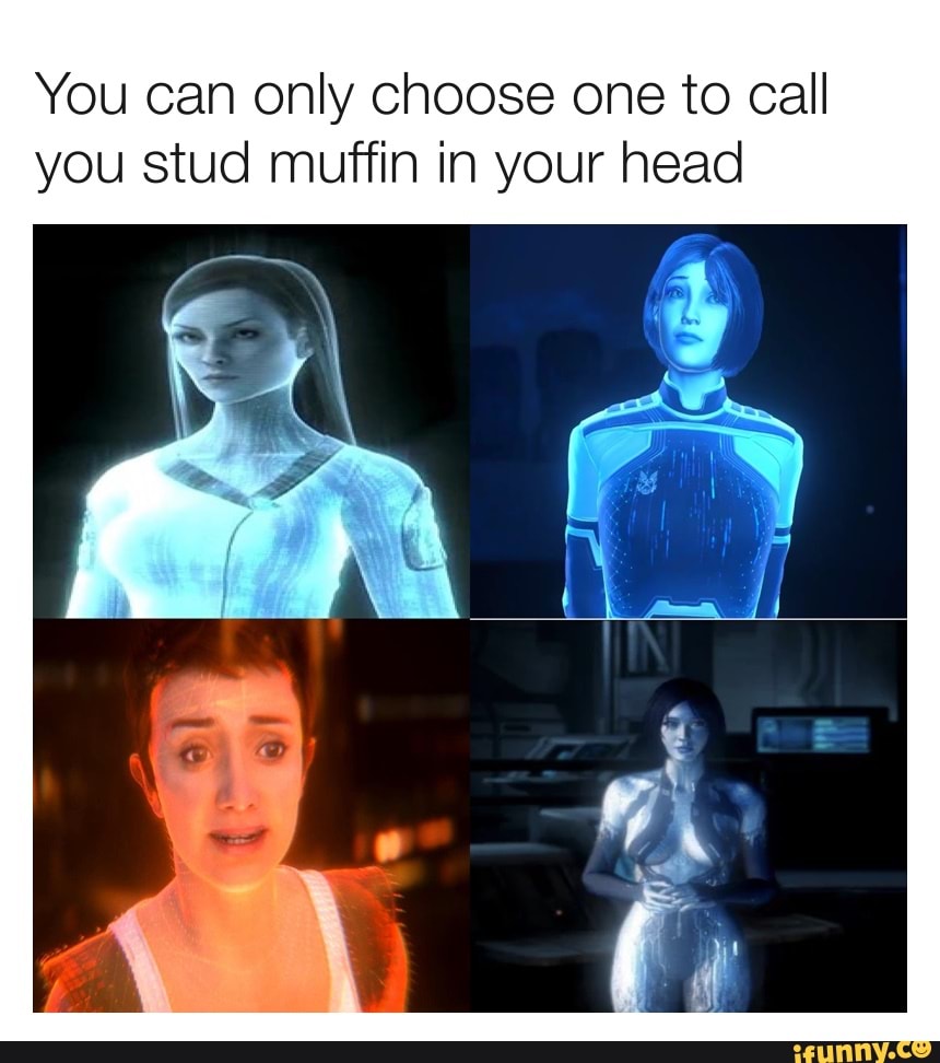 You can only choose one to call you stud muffin in your head iFunny
