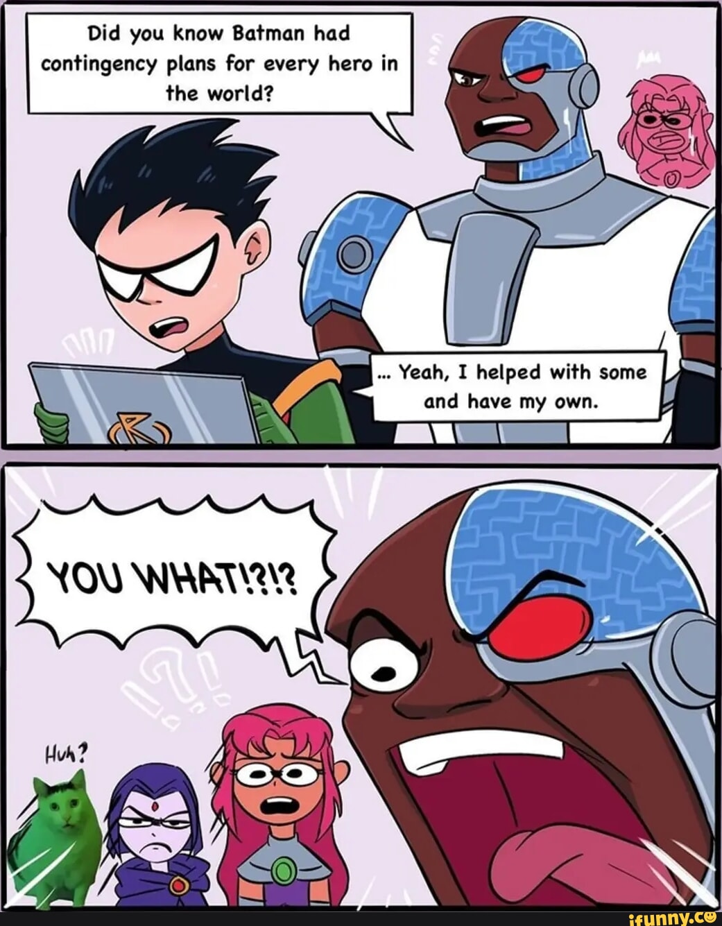 Did you know Batman had contingency plans for every hero in the