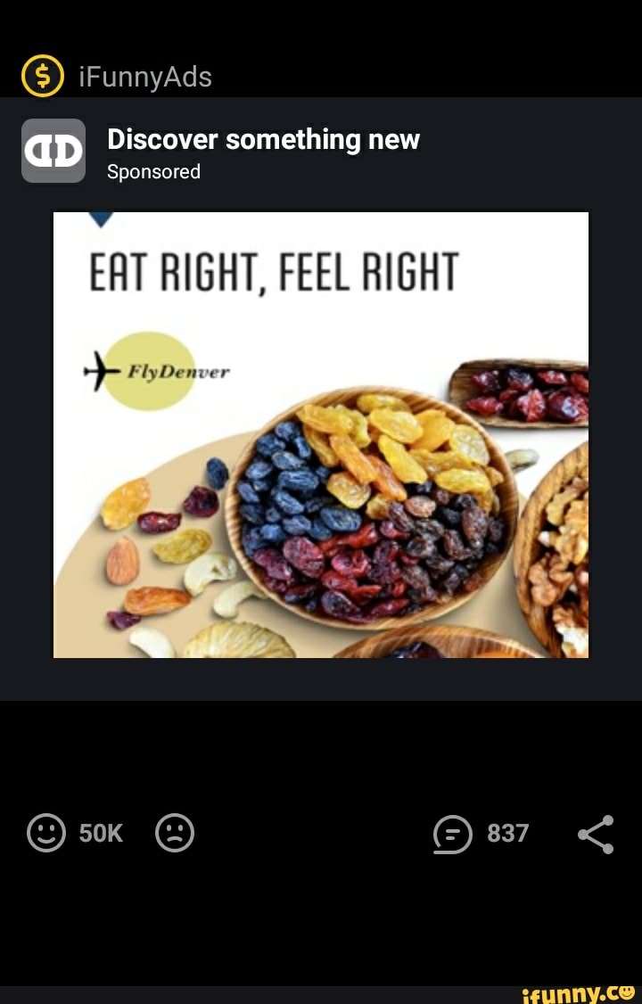 aD Discover something new
Sponsored
EAT RIGHT, FEEL RIGHT