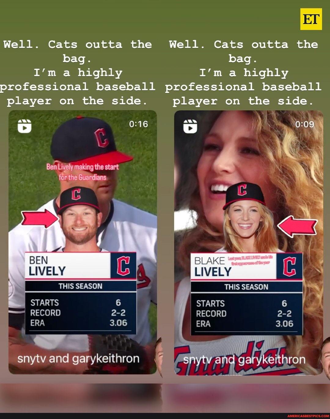 Blake Lively is ready to play ball! ⚾️😆 She joked that she is a “highly ...