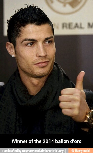Winner of the 2014 ballon d'oro - Winner of the 2014 ballon d'oro
