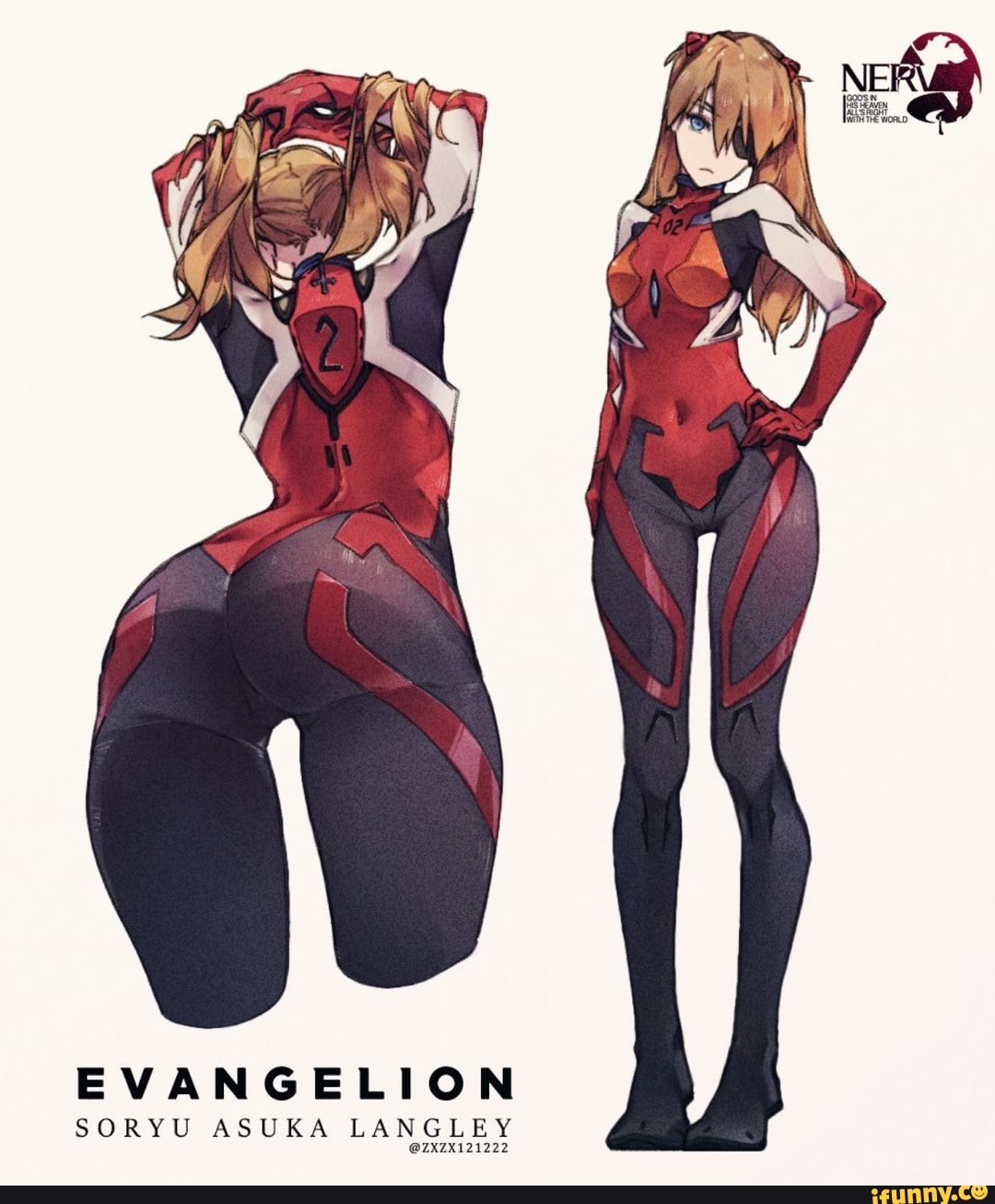 EVANGELION SORYU ASUKA LANGLEY @zxzxuxzzz - iFunny