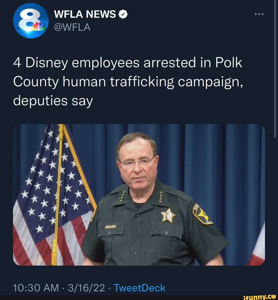 Disney employees arrested in Polk County human trafficking campaign ...