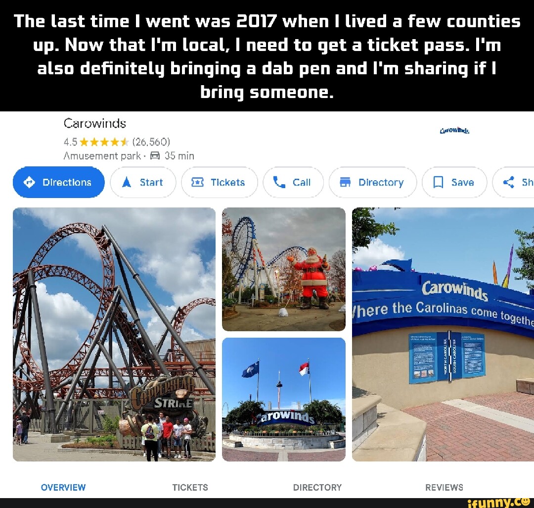 Carowinds memes. Best Collection of funny Carowinds pictures on iFunny