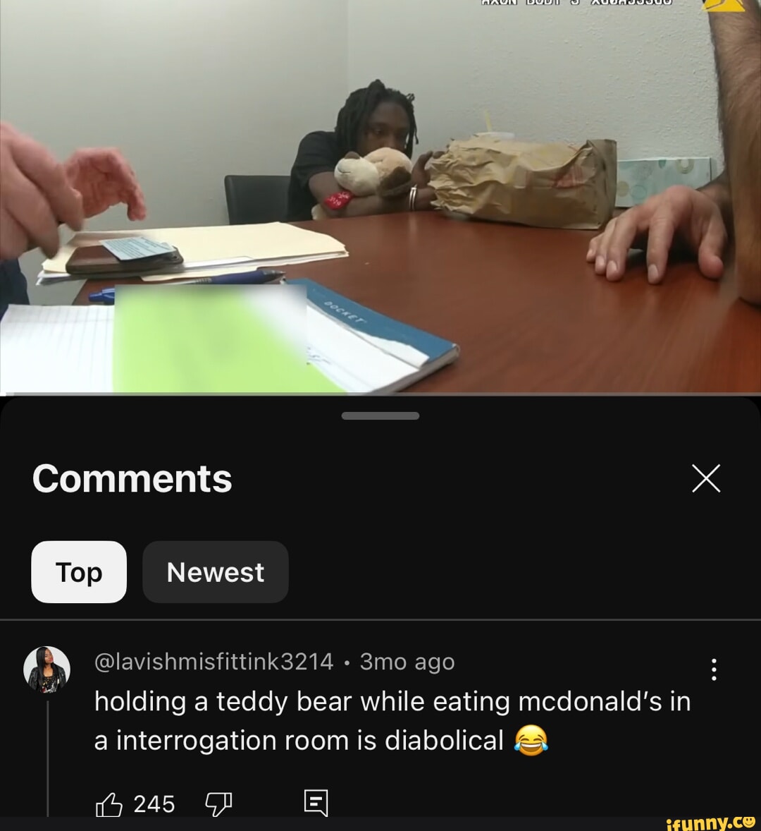 ON Comments Top Newest 245 @lavishmisfittink3214 ago holding a teddy ...