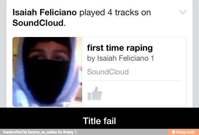 Isaiah Feliciano played 4 tracks on
by Isaiah Feliciano 1
Title fail - Title fail