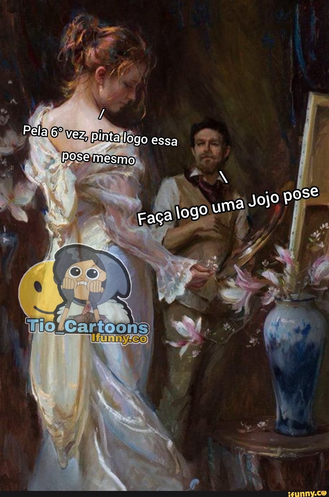 Pela vez, pinta logo essa
Pose mesmo
quado