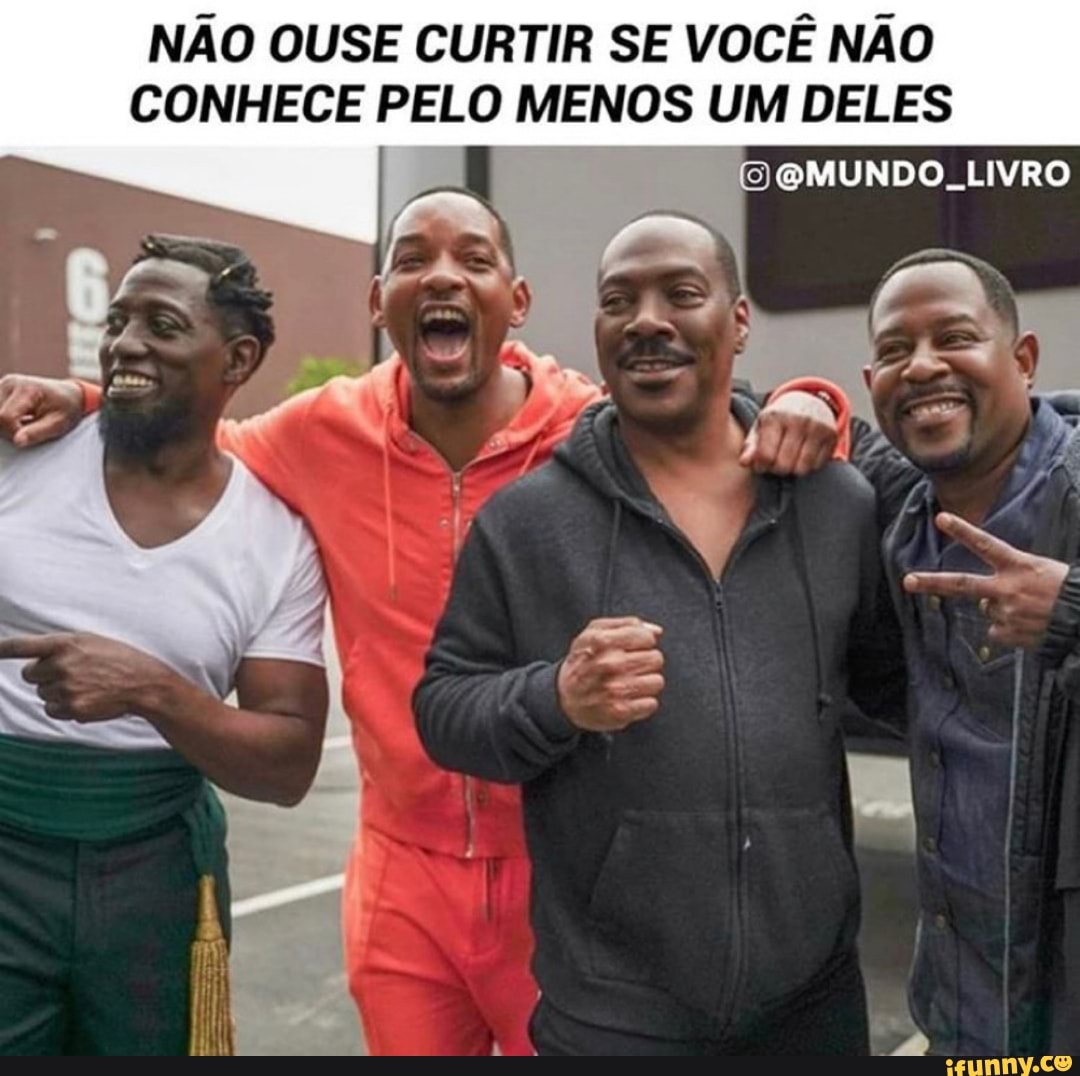 NÃO OUSE CURTIR SE VOCÊ NÃO CONHECE PELO MENOS UM DELES GMUNDO LIVRO