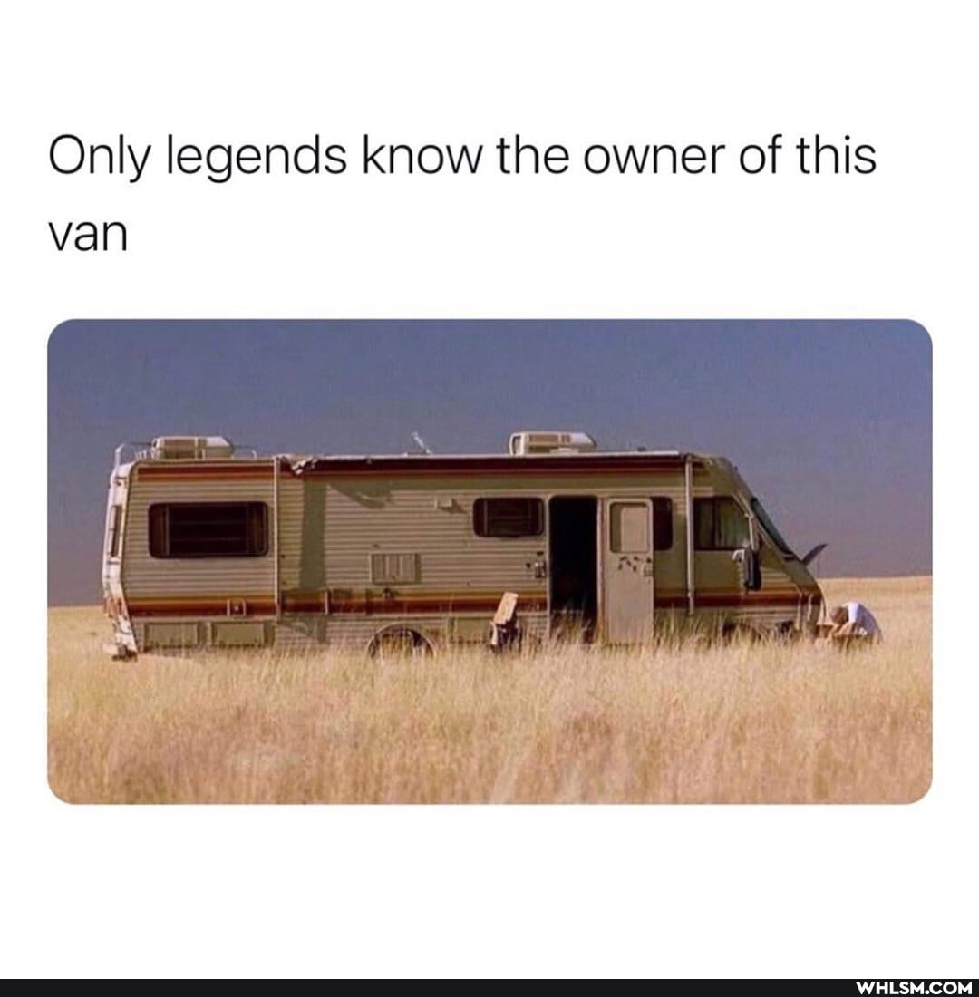 Only legends know the owner of this van