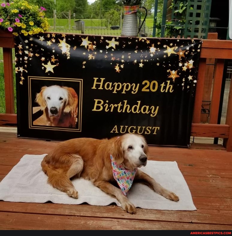 Happy 20th
Birthday
AUGUST