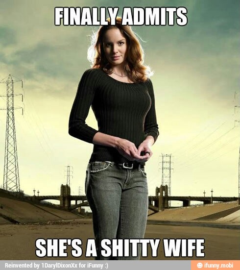 SHE'S A SHITTY WIFE