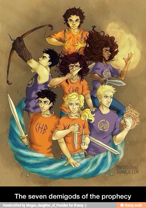 The seven demigods of the prophecy - The seven demigods of the prophecy