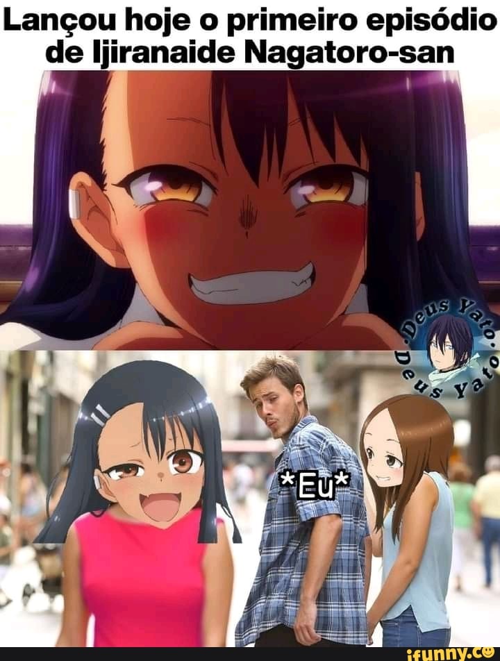 Lançou hoje o primeiro episódio de Ijiranaide Nagatoro-san