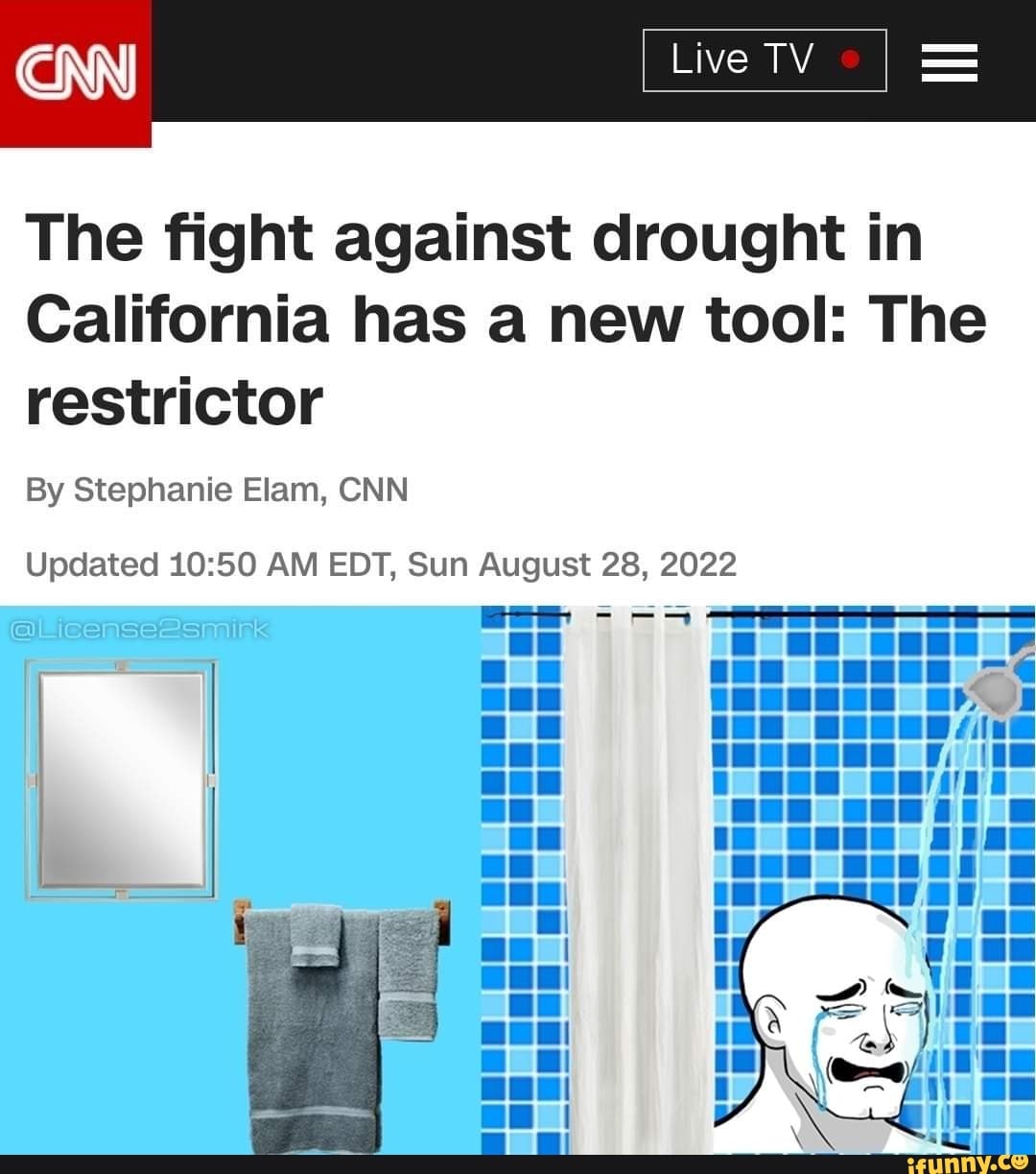 CNN) Live TV = The fight against drought in California has a new tool