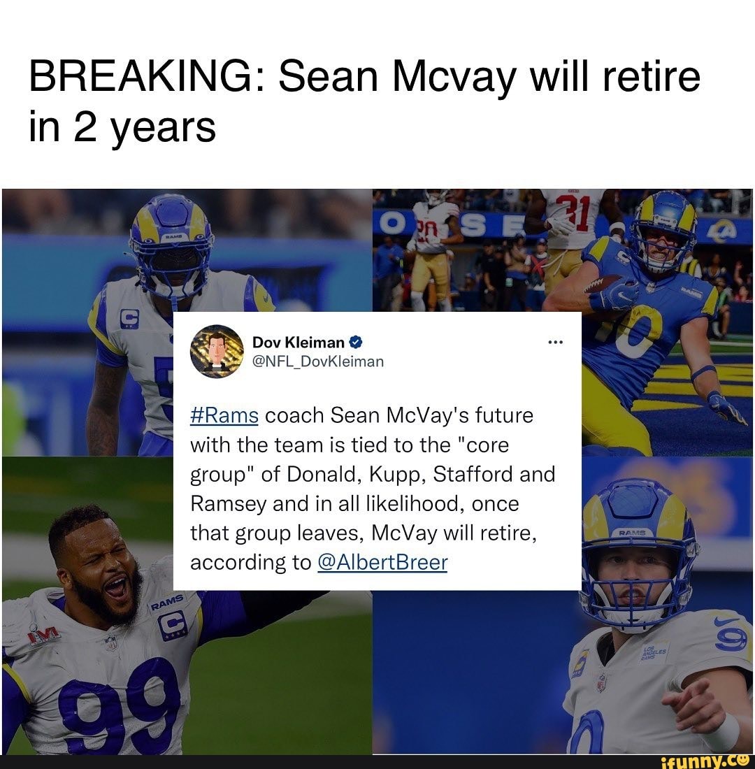 NFL Memes - Put McVay in the Hall of Fame just for this…