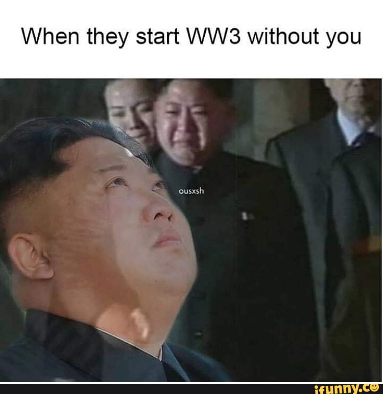 When they start without you
"Se?