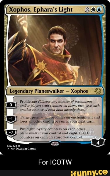 Xophos, Ephara's Targeupenmanent-besones an enchaity * loses all other ...