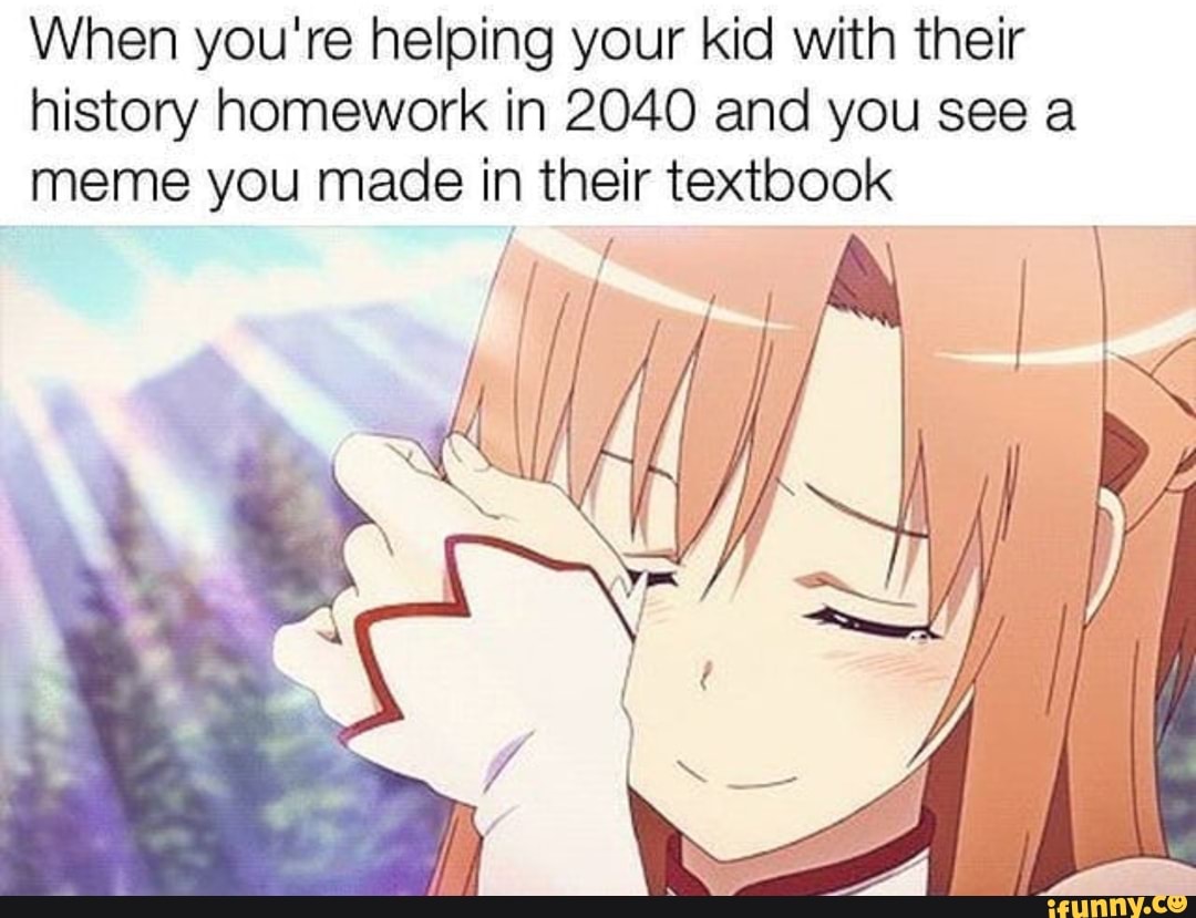 helping your kid with homework meme